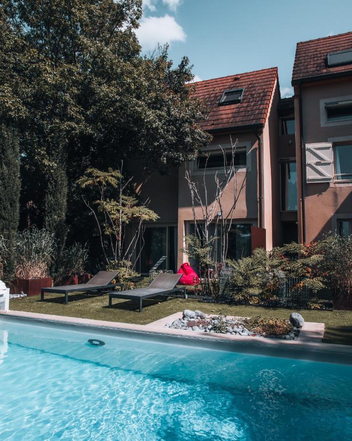 La Ronde Des Bois - Romance Et Bien Etre - Jacuzzi Privatif-Piscine-Patio Mellecey エクステリア 写真